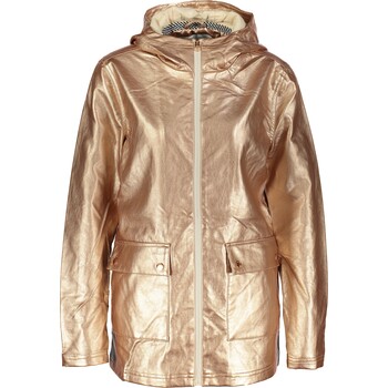 Rose Gold Metallic Rain Mac