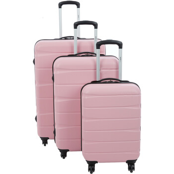 Pink Vegas Suitcases