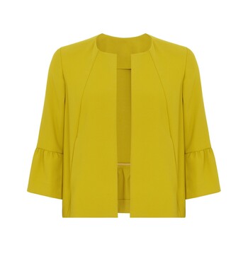 Cropped Mustard Jacket
