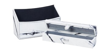 Marbled Print Desk Accessory