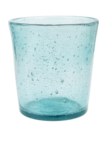 Aqua Bubbles Glass